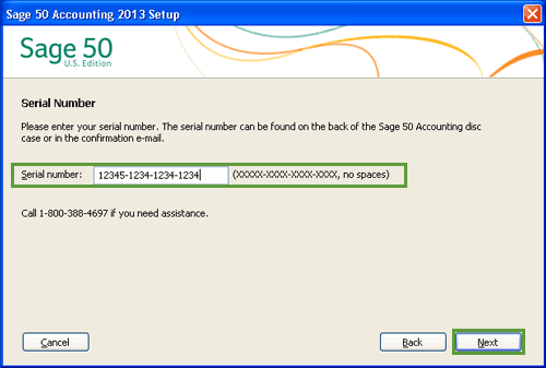 Number Number Program Registration Serial